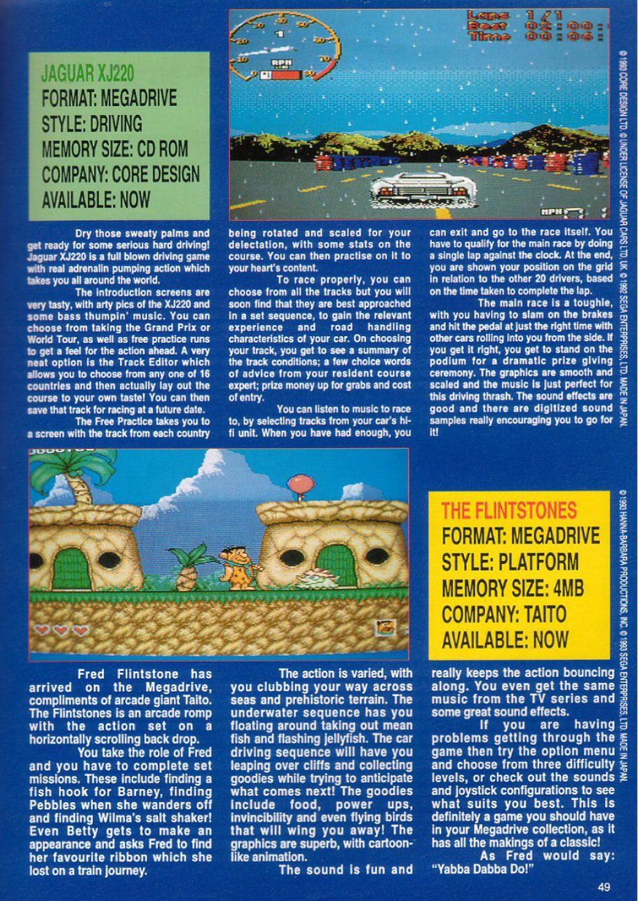 Sonic the Hedgehog Yearbook 1991 Page 45